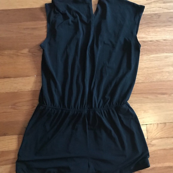 BCBG Black sleeveless romper - Picture 2 of 4